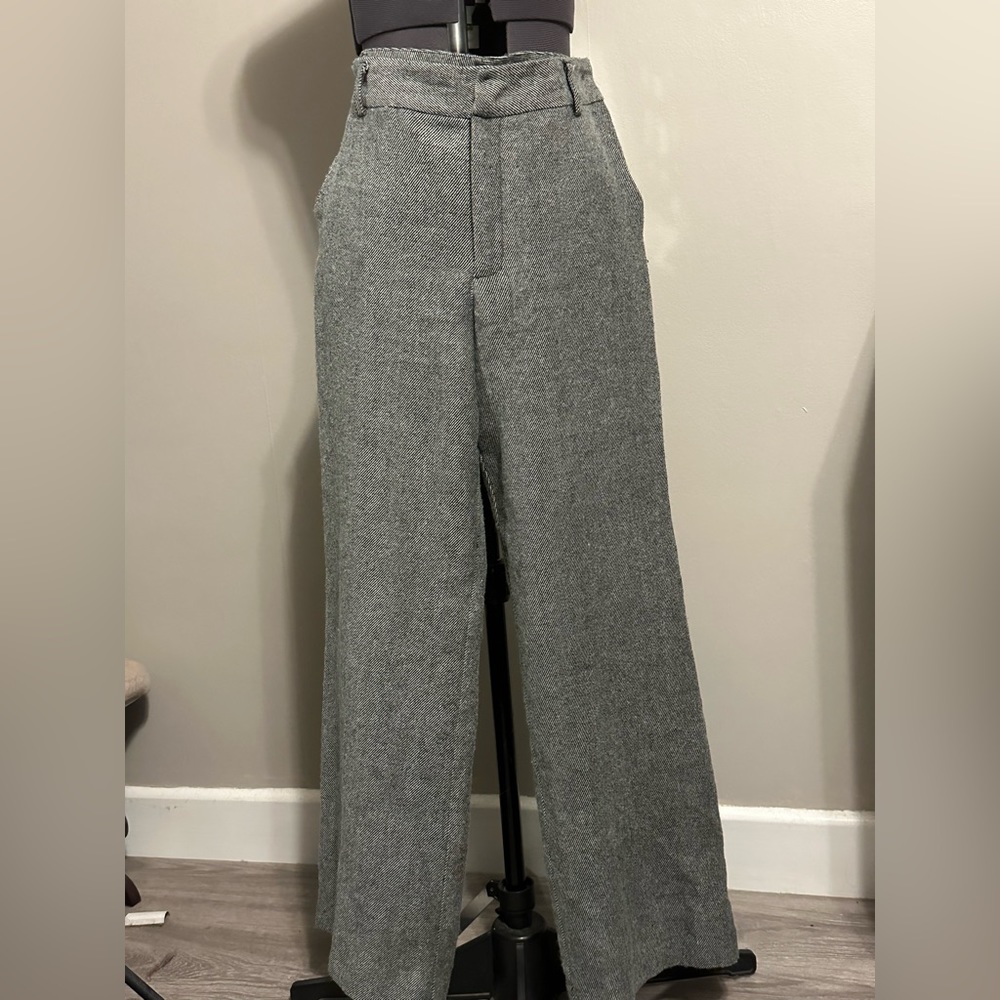 Chelsea Studio Wool Blend Wide Leg Dress Pants